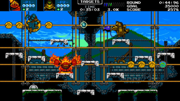Игра Shovel Knight Showdown, скриншот