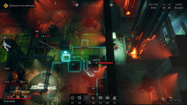 Игра Showgunners, скриншот