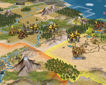 Игра Sid Meier's Civilization IV, скриншот