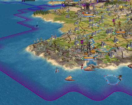Игра Sid Meier's Civilization IV, скриншот