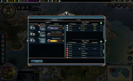 Игра Sid Meier's Civilization V: Gods and Kings, скриншот