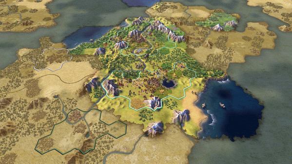 Игра Sid Meier’s Civilization VI, скриншот