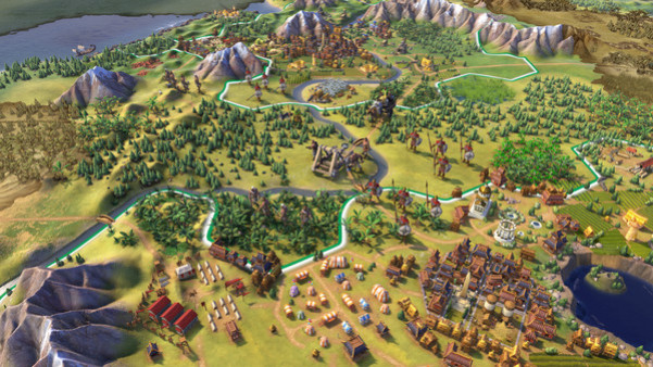 Игра Sid Meier’s Civilization VI, скриншот