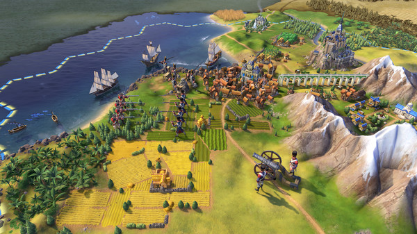 Игра Sid Meier’s Civilization VI, скриншот