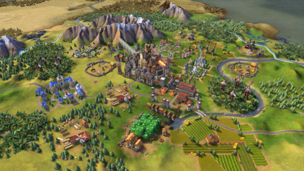 Игра Sid Meier’s Civilization VI, скриншот