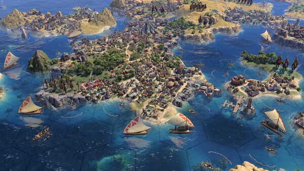 Игра Sid Meier's Civilization VII: коллекция «Прилив силы», скриншот