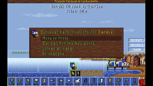 Игра Sid Meier's Colonization (Classic), скриншот