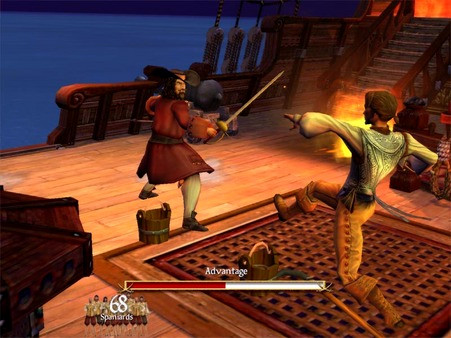 Игра Sid Meier's Pirates!, скриншот