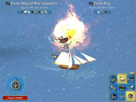 Игра Sid Meier's Pirates!, скриншот