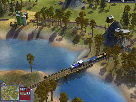 Игра Sid Meier's Railroads!, скриншот