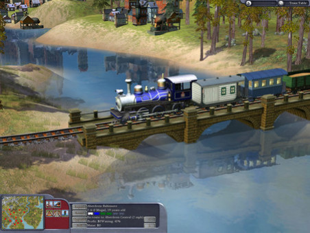 Игра Sid Meier's Railroads!, скриншот