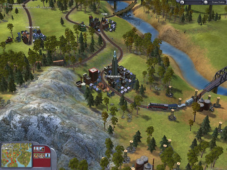 Игра Sid Meier's Railroads!, скриншот