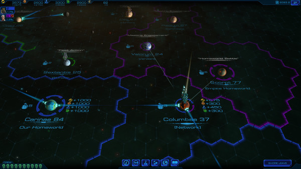 Игра Sid Meier's Starships, скриншот
