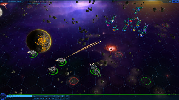 Игра Sid Meier's Starships, скриншот