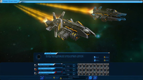 Игра Sid Meier's Starships, скриншот