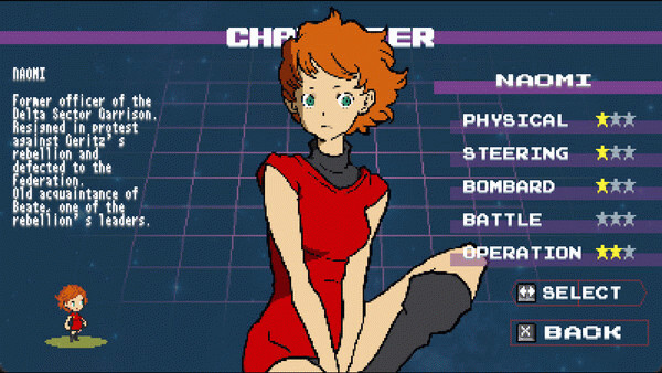 Игра Sidereal Wanderer ST, скриншот
