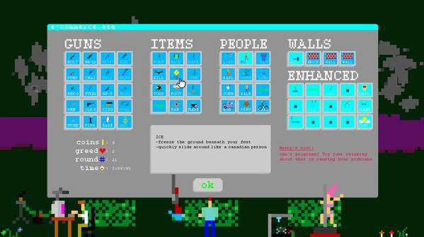 Игра Sidewalk Simulator, скриншот