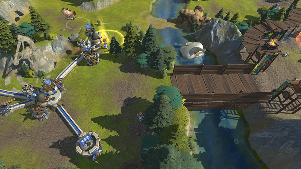 Игра Siegecraft Commander, скриншот