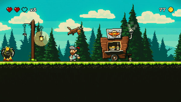 Игра Sigi - A Fart for Melusina, скриншот