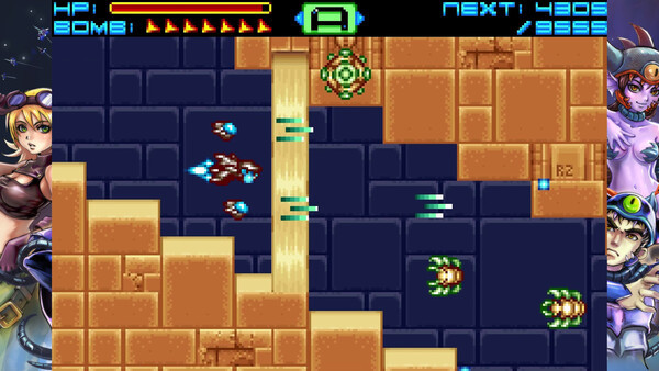 Игра Sigma Star Saga DX, скриншот