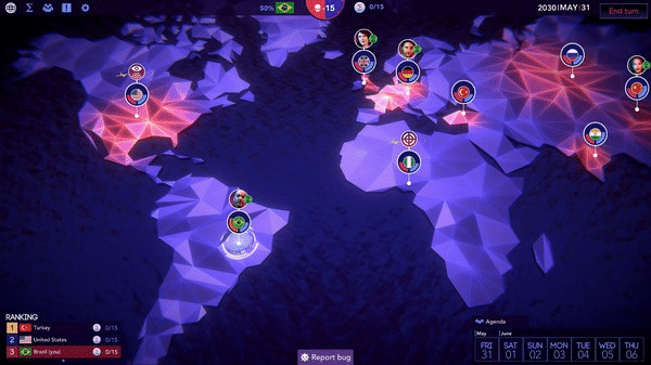 Игра Sigma Theory: Brazil - Additional Nation, скриншот