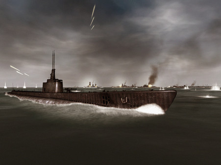 Игра Silent Hunter: Wolves of the Pacific, скриншот