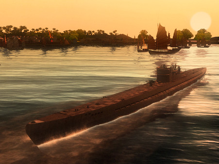 Игра Silent Hunter: Wolves of the Pacific U-Boat Missions, скриншот