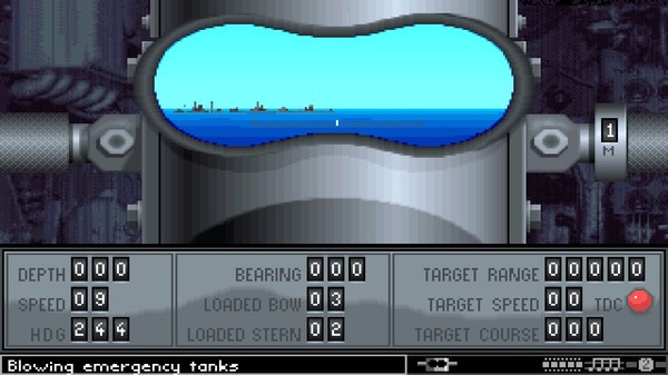 Игра Silent Service 2, скриншот