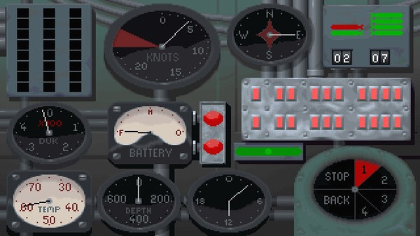 Игра Silent Service 2, скриншот