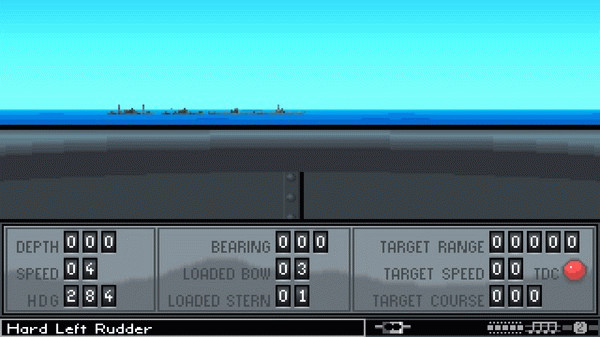 Игра Silent Service 2, скриншот