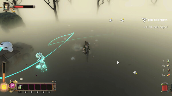 Игра Silent Woods, скриншот