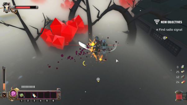 Игра Silent Woods, скриншот