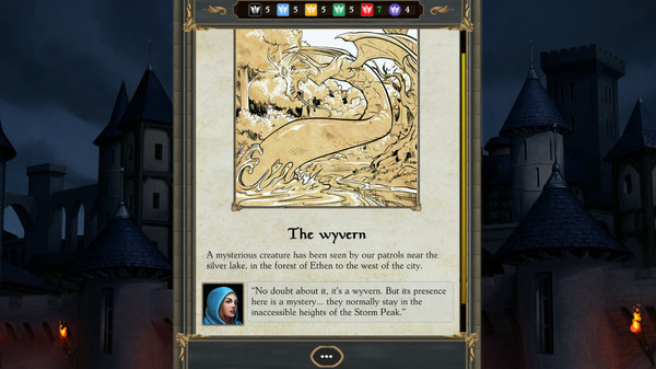 Игра Silmaris: Dice Kingdom, скриншот