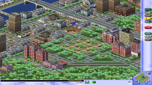 Игра Sim City 3000 Unlimited, скриншот