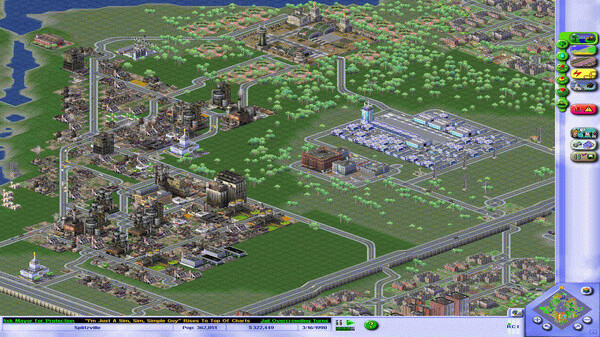 Игра Sim City 3000 Unlimited, скриншот