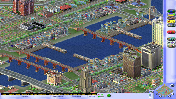Игра Sim City 3000 Unlimited, скриншот