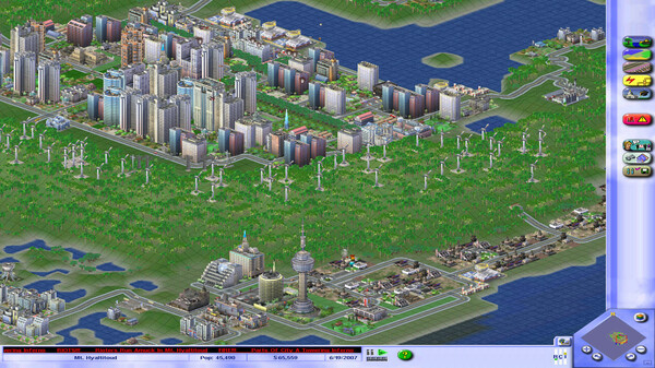 Игра Sim City 3000 Unlimited, скриншот