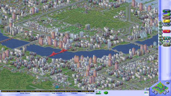 Игра Sim City 3000 Unlimited, скриншот