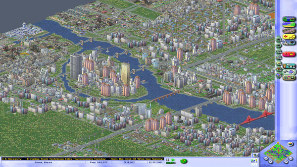 Игра Sim City 3000 Unlimited, скриншот
