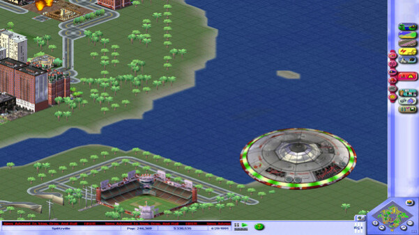 Игра Sim City 3000 Unlimited, скриншот