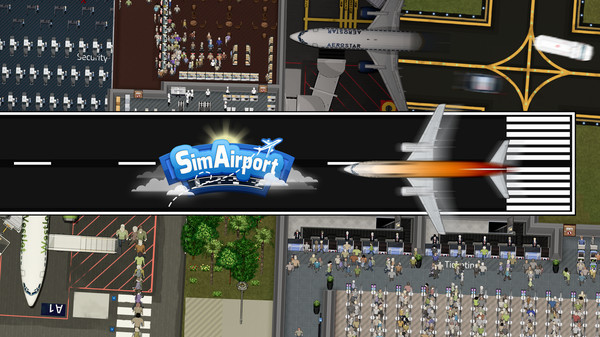 Игра SimAirport, скриншот