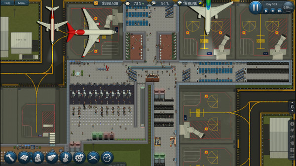 Игра SimAirport, скриншот