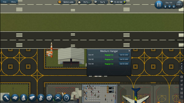 Игра SimAirport, скриншот