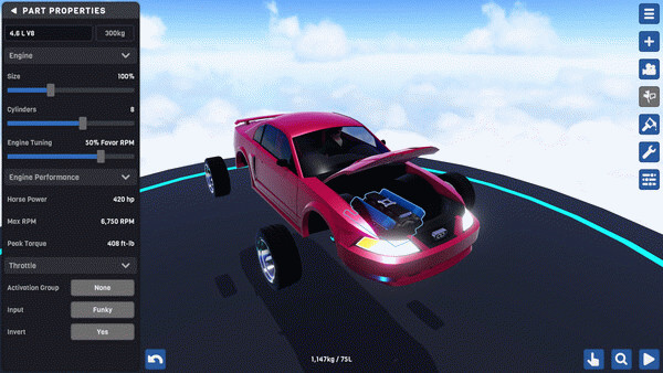 Игра SimplePlanes 2, скриншот