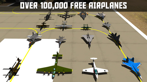 Игра SimplePlanes, скриншот