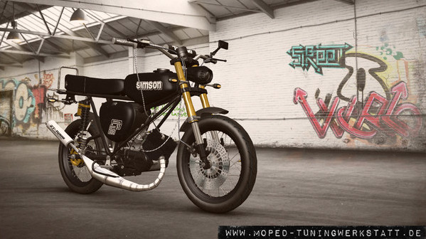 Игра Simson Tuningwerkstatt 3D, скриншот