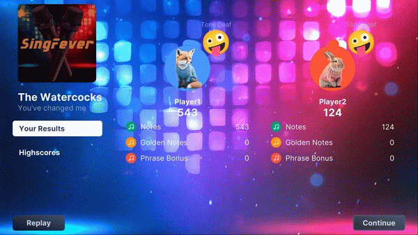Игра SingFever - Your Sing Game, скриншот