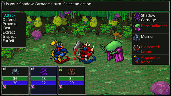 Игра Siralim 3, скриншот