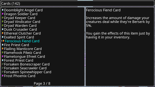 Игра Siralim 3, скриншот