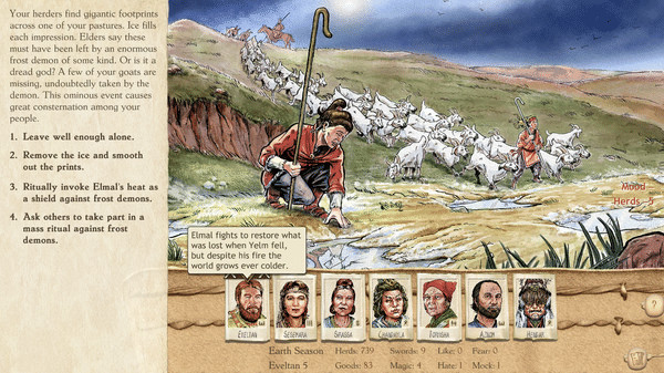 Игра Six Ages: Ride Like the Wind, скриншот